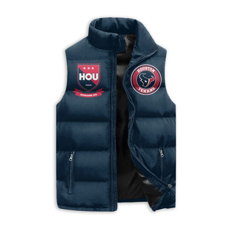 Houston Texans Sleeveless Coat Sleeveless Vest Gift For Fans CCS4237 1