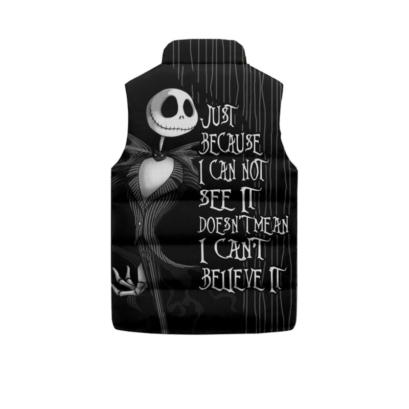 Jack Skellington The Nightmare Before Christmas Sleeveless Coat Sleeveless Vest Gift For Fans CCS4104 2