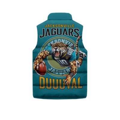 Jacksonville Jaguars Sleeveless Coat Sleeveless Vest Gift For Fans 2 Jacksonville Jaguars Sleeveless Coat Sleeveless Vest Gift For Fans 2