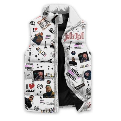Jelly Roll Sleeveless Coat Sleeveless Vest Gift For Fans 1