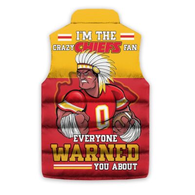 Kansas City Chiefs Sleeveless Coat Sleeveless Vest Gift For Fans CCS4234 2 Kansas City Chiefs Sleeveless Coat Sleeveless Vest Gift For Fans CCS4234 2