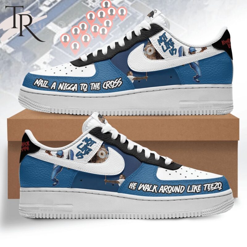 Kendrick Lamar Not Like Us Air Force 1 Sneaker AF1 Limited Shoes TRA1043