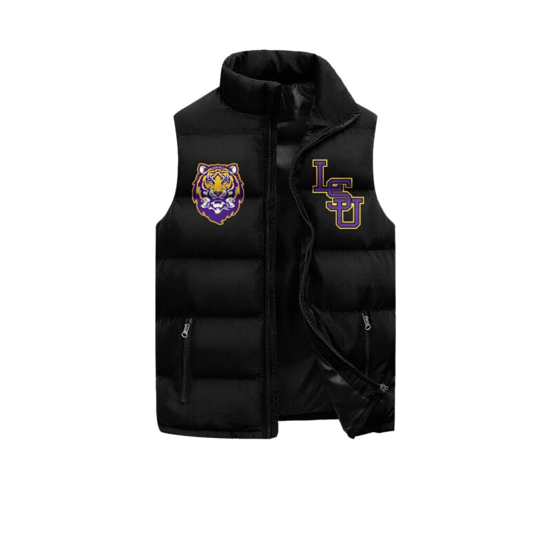LSU Tigers football Sleeveless Coat Sleeveless Vest Gift For Fans CCS4181 1
