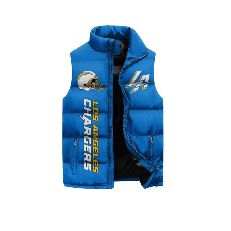 Los Angeles Chargers Sleeveless Coat Sleeveless Vest Gift For Fans 1