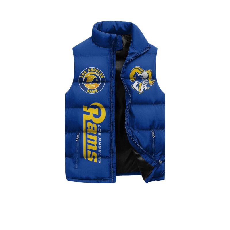 Los Angeles Rams Sleeveless Coat Sleeveless Vest Gift For Fans CCS4210 1