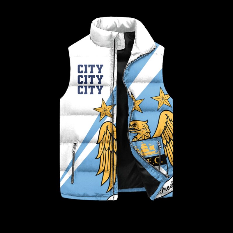 Manchester City Sleeveless Coat Sleeveless Vest Gift For Fans CCS4066 1