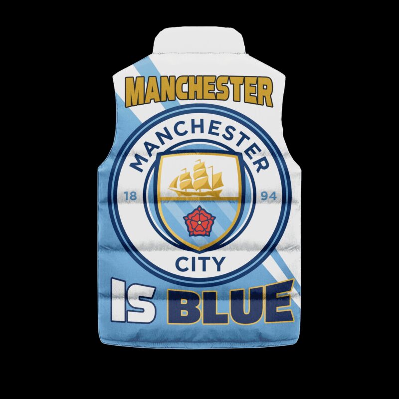 Manchester City Sleeveless Coat Sleeveless Vest Gift For Fans CCS4066 2