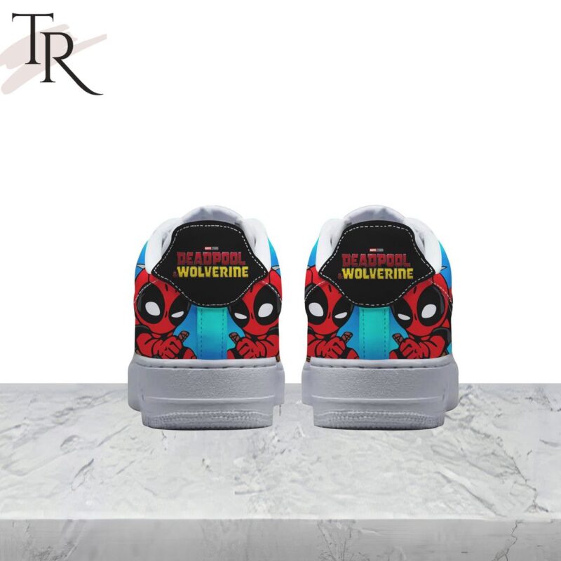 Marvel Studios Deadpool Wolverine Air Force 1 Sneaker AF1 Limited Shoess TRA1049 2