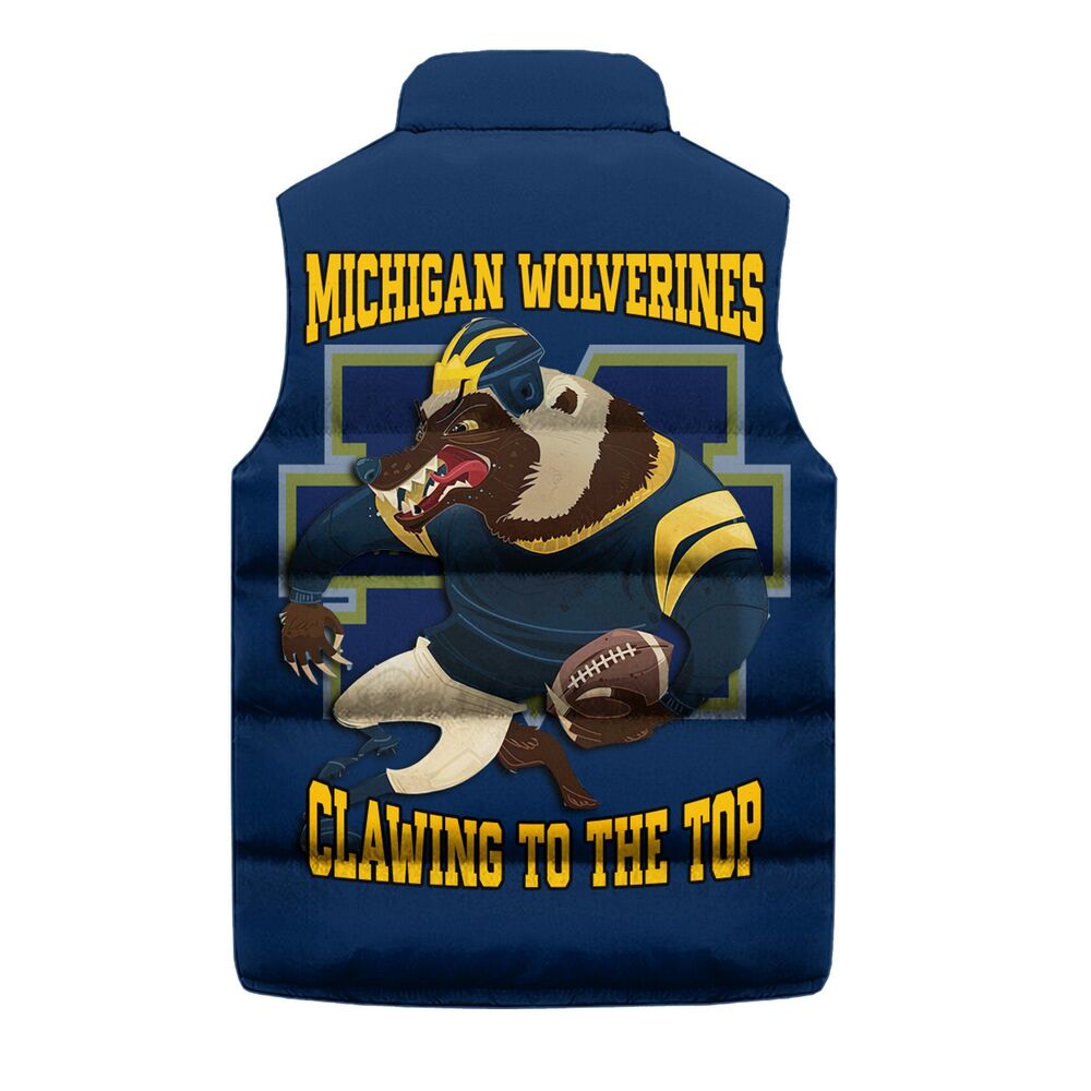 Michigan-Wolverines-football-Sleeveless-Coat-Sleeveless-Vest-Gift-For-Fans-CCS4112-2 Michigan Wolverines football Sleeveless Coat Sleeveless Vest Gift For Fans CCS4112 2