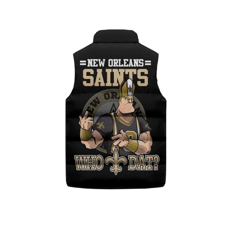 New Orleans Saints Sleeveless Coat Sleeveless Vest Gift For Fans CCS4177 2
