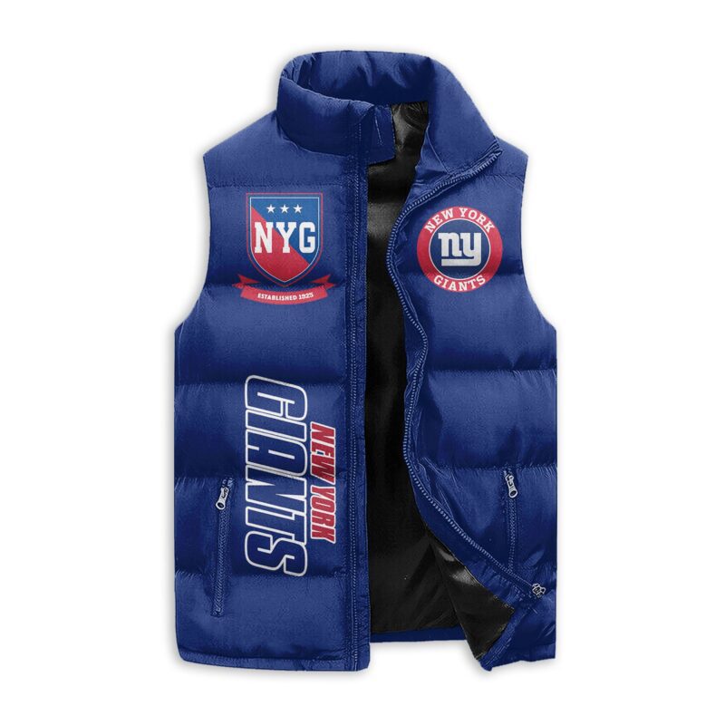 New York Giants Sleeveless Coat Sleeveless Vest Gift For Fans CCS4204 1