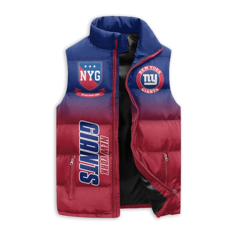 New York Giants Sleeveless Coat Sleeveless Vest Gift For Fans CCS4217 1