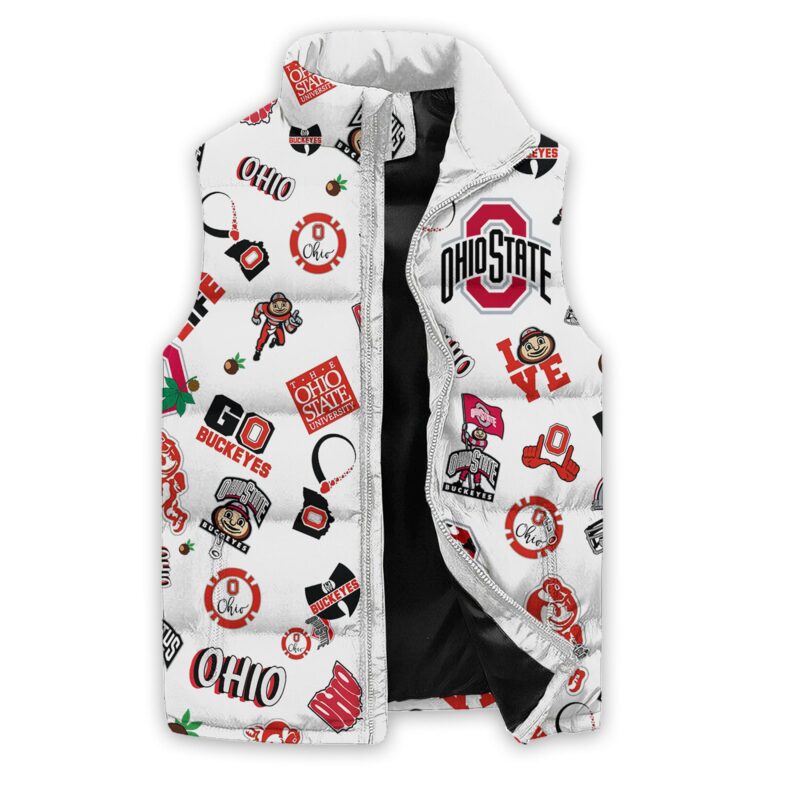 Ohio State Buckeyes baseball Sleeveless Coat Sleeveless Vest Gift For Fans CCS4206 1