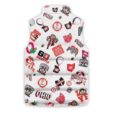 Ohio State Buckeyes baseball Sleeveless Coat Sleeveless Vest Gift For Fans CCS4206 2 Ohio State Buckeyes baseball Sleeveless Coat Sleeveless Vest Gift For Fans CCS4206 2