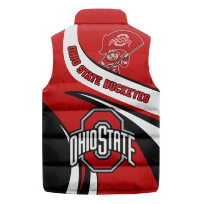 Ohio State Buckeyes baseball Sleeveless Coat Sleeveless Vest Gift For Fans CCS4218 2 Ohio State Buckeyes baseball Sleeveless Coat Sleeveless Vest Gift For Fans CCS4218 2