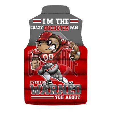Ohio State Buckeyes baseball Sleeveless Coat Sleeveless Vest Gift For Fans CCS4219 2 Ohio State Buckeyes baseball Sleeveless Coat Sleeveless Vest Gift For Fans CCS4219 2