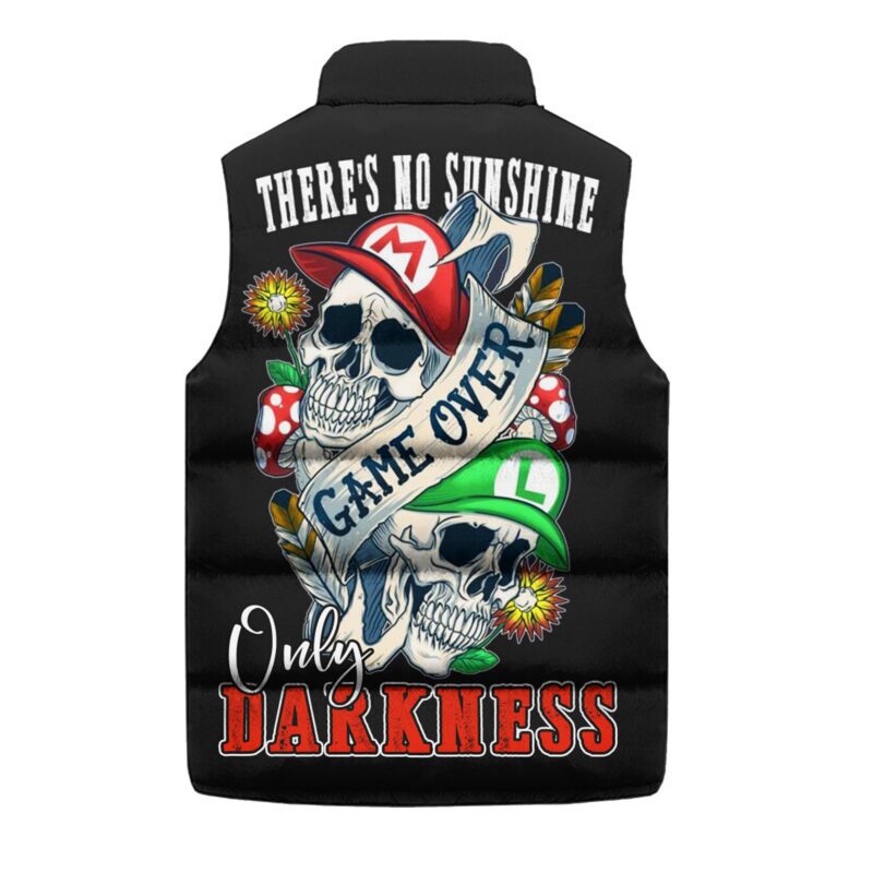 Only Darkness Super Mario Sleeveless Coat Sleeveless Vest Gift For Fans 1