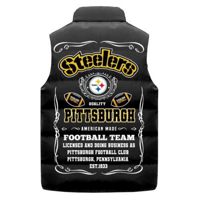 Pittsburgh Steelers Sleeveless Coat Sleeveless Vest Gift For Fans CCS4122 2 Pittsburgh Steelers Sleeveless Coat Sleeveless Vest Gift For Fans CCS4122 2