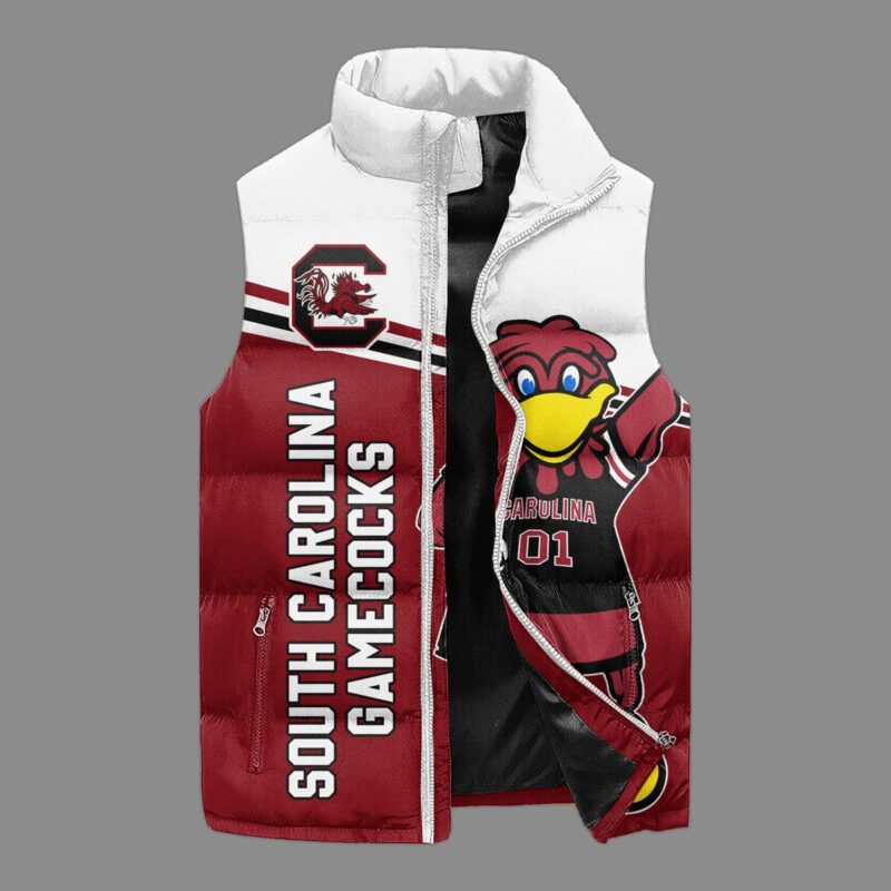 South Carolina Gamecocks womens basketball Sleeveless Coat Sleeveless Vest Gift For Fans CCS4084 1