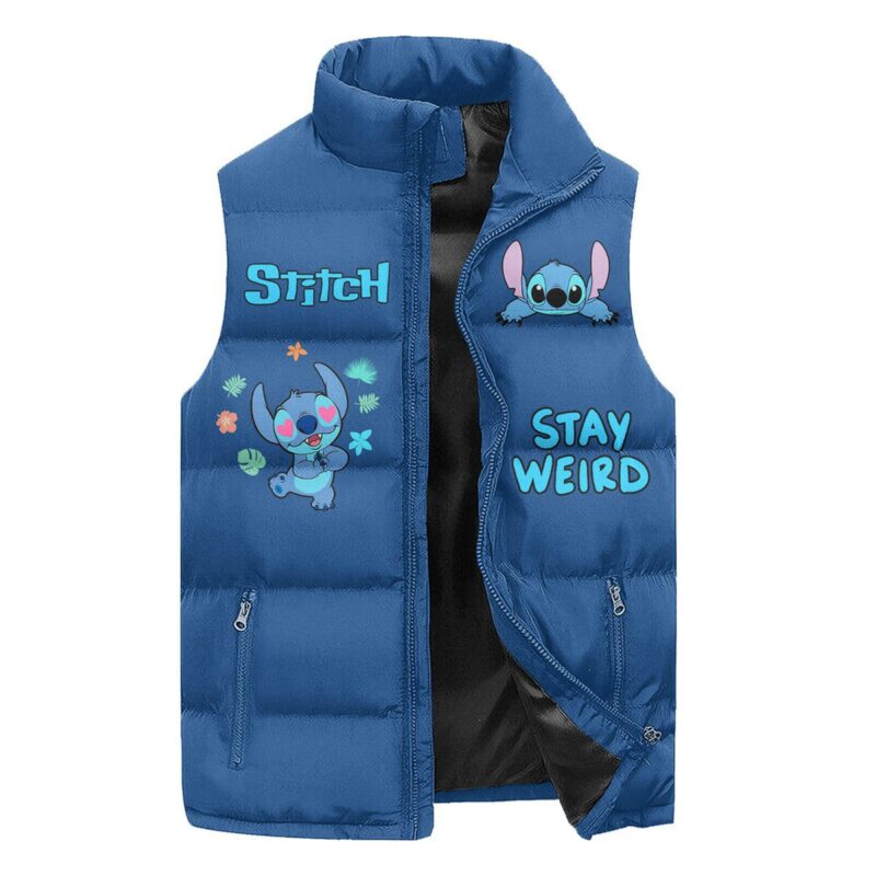 Stitch Lilo Stitch Sleeveless Coat Sleeveless Vest Gift For Fans CCS4201 1