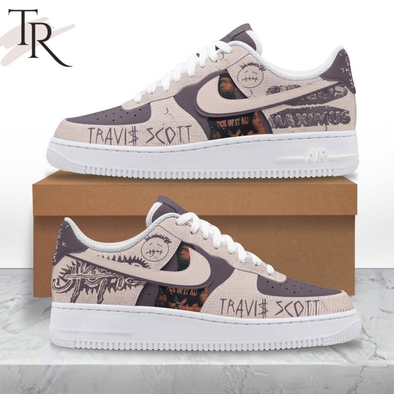 Travis Scott CIRCUS MAXIMUS Air Force 1 Sneaker AF1 Limited Shoes TRA1007 1