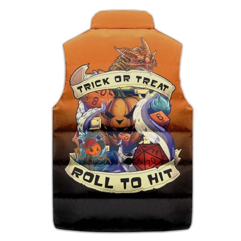 Trick or Treat Dungeons Dragons Sleeveless Coat Sleeveless Vest Gift For Fans CCS4225 1
