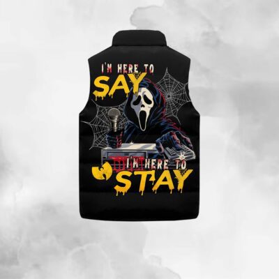 Wu Tang Clan Sleeveless Coat Sleeveless Vest Gift For Fans CCS4162 1