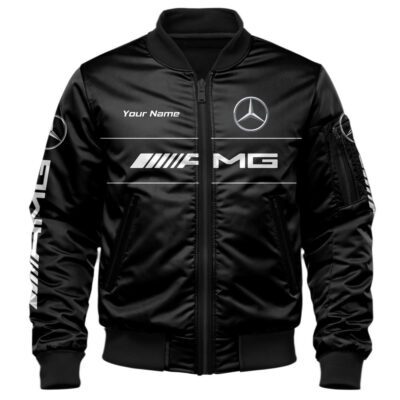 AMG Bomber Jacket For Car Racing Fans LBB1193 1