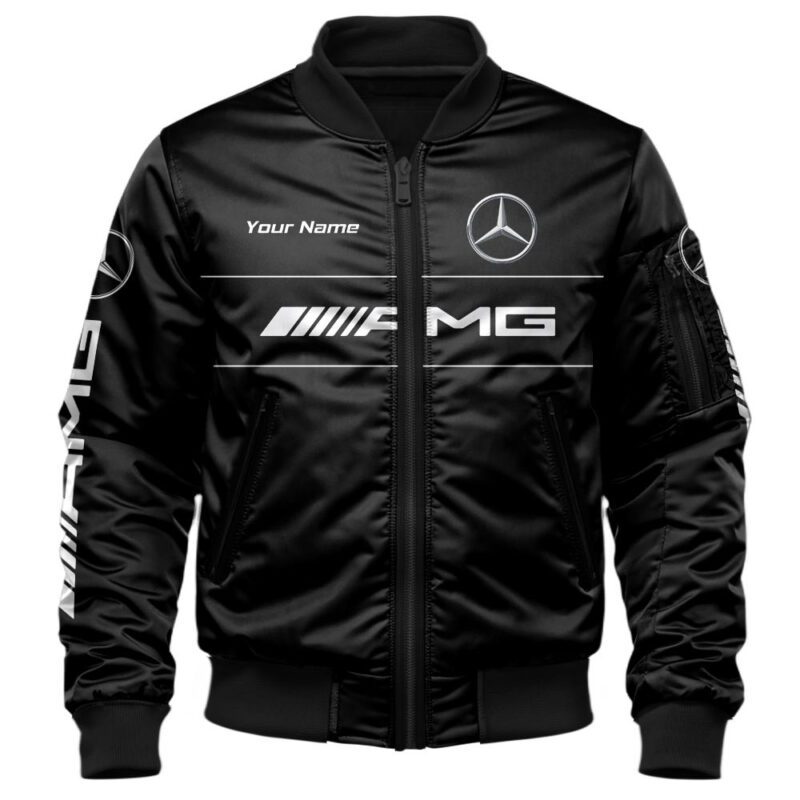 AMG Bomber Jacket For Car Racing Fans LBB1193 1