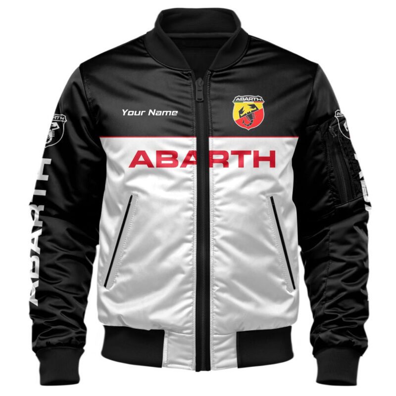 Abarth Bomber Jacket For Car Racing Fans LBB1051 1