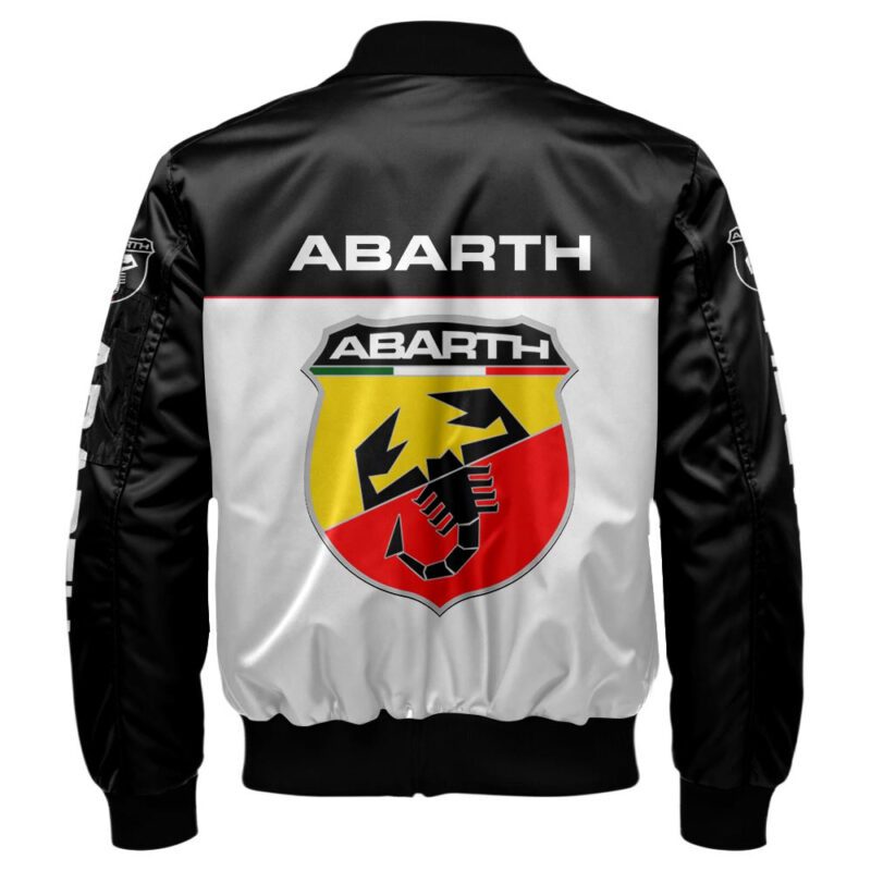 Abarth Bomber Jacket For Car Racing Fans LBB1051 2