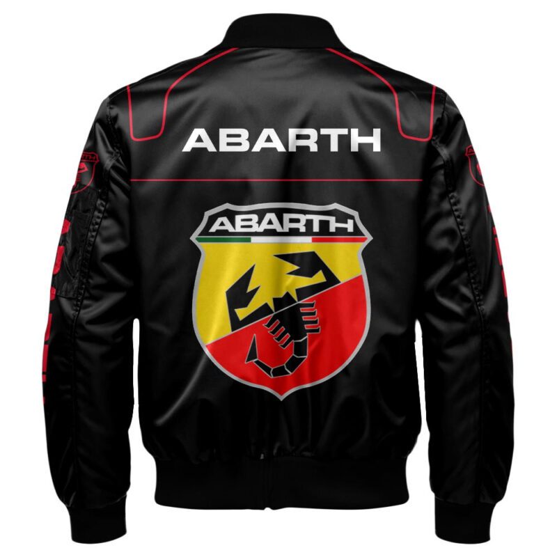 Abarth Bomber Jacket For Car Racing Fans LBB1158 2