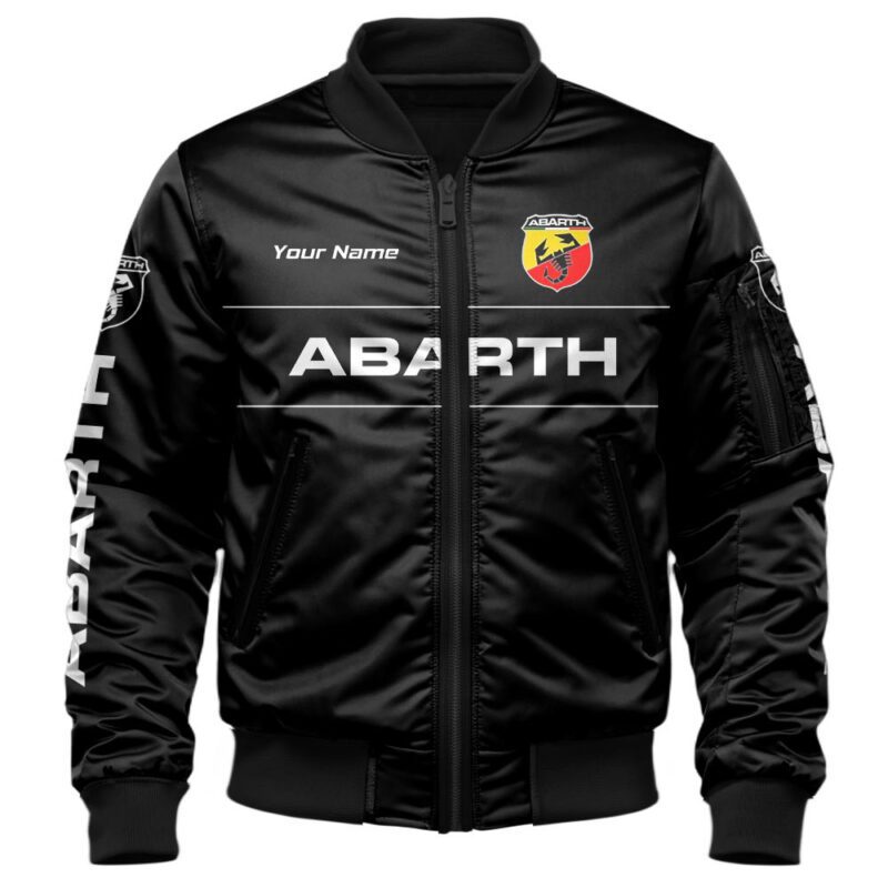 Abarth Bomber Jacket For Car Racing Fans LBB1234 1