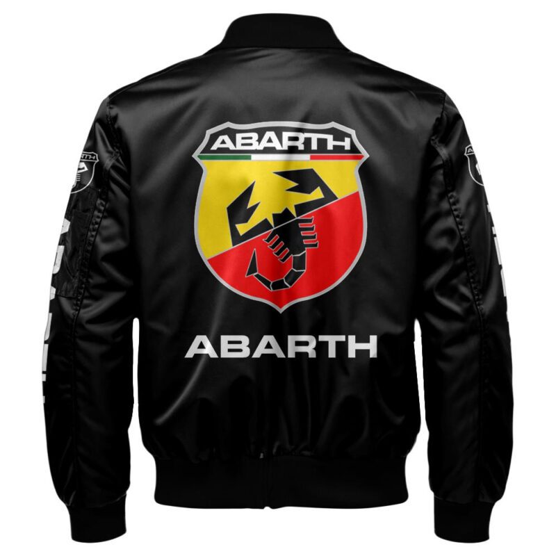 Abarth Bomber Jacket For Car Racing Fans LBB1234 2