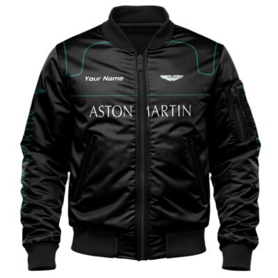 Aston-Martin Bomber Jacket For Car-Racing Fans LBB1148 1 Aston Martin Bomber Jacket For Car Racing Fans LBB1148 1