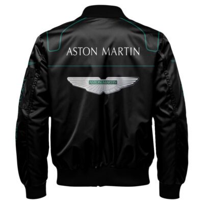 Aston-Martin Bomber Jacket For Car-Racing Fans LBB1148 2 Aston Martin Bomber Jacket For Car Racing Fans LBB1148 2