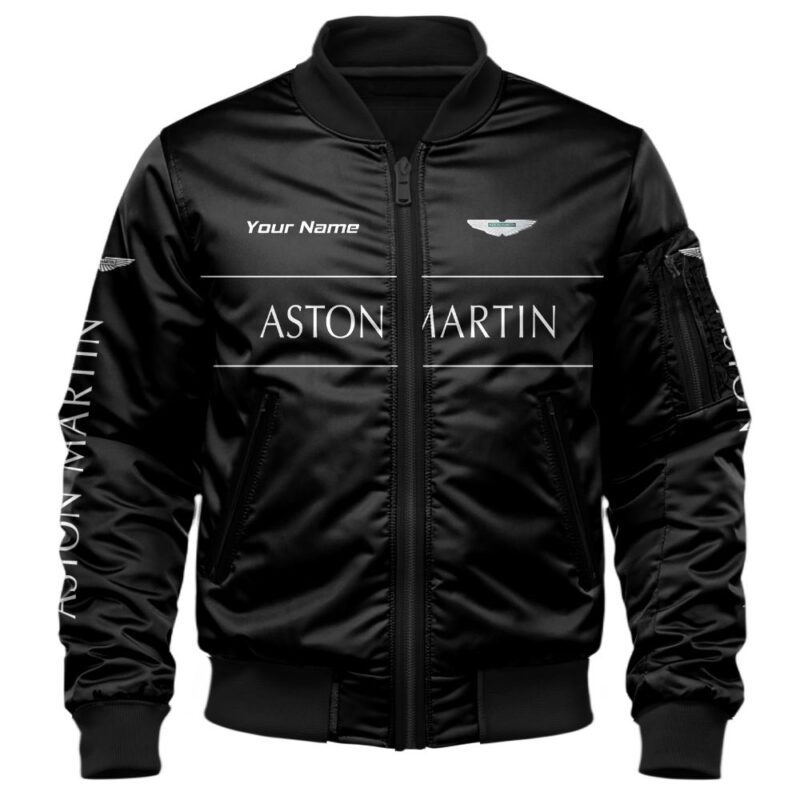 Aston Martin Bomber Jacket For Car Racing Fans LBB1204 1