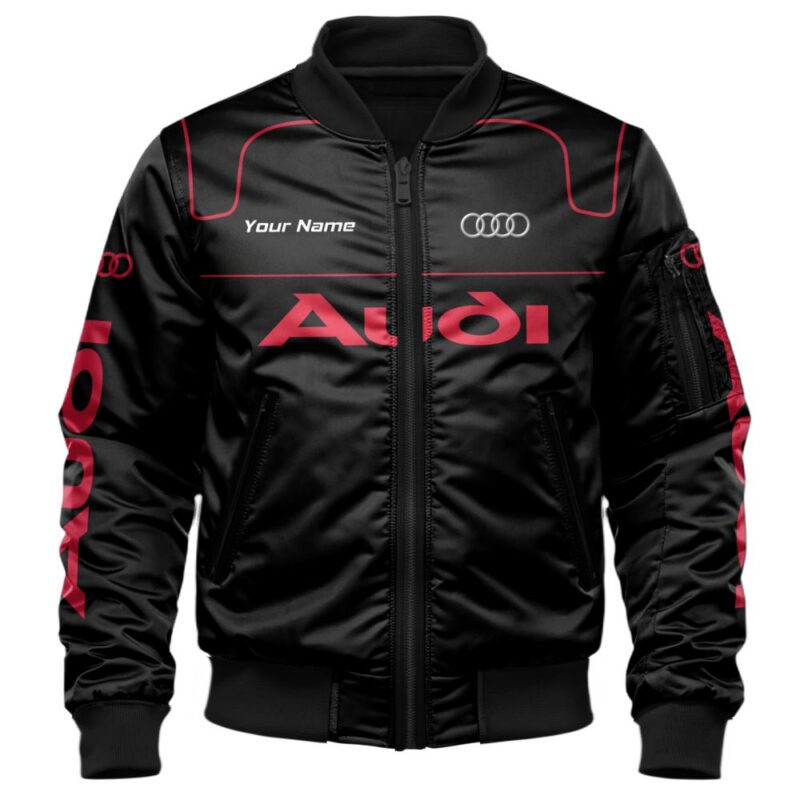 Audi Bomber Jacket For Car Racing Fans LBB1086 1