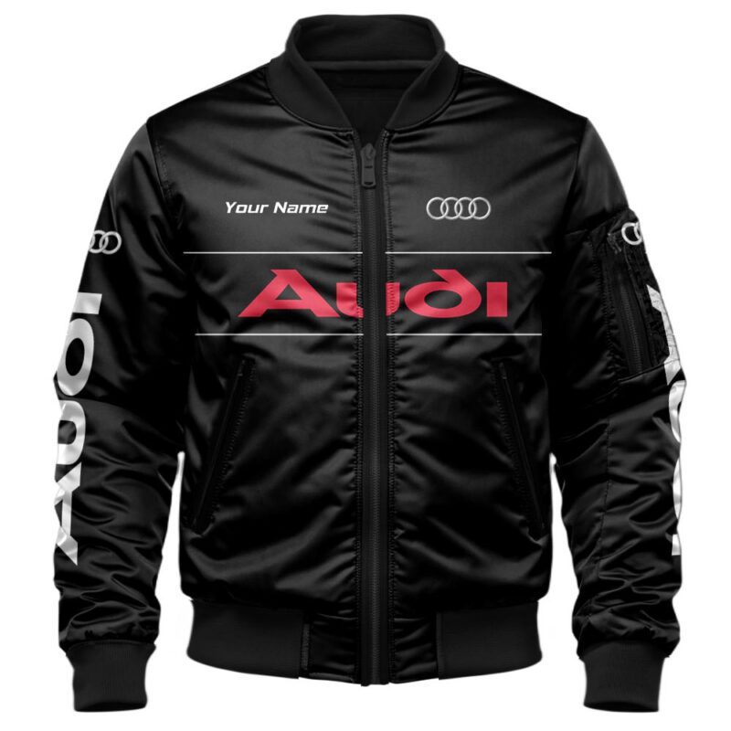 Audi Bomber Jacket For Car Racing Fans LBB1196 1