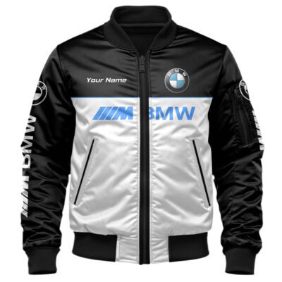 BMW M Bomber Jacket For Car-Racing Fans LBB1006 1 BMW M Bomber Jacket For Car Racing Fans LBB1006 1
