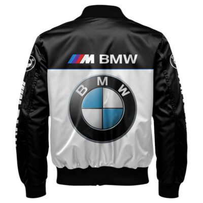 BMW M Bomber Jacket For Car-Racing Fans LBB1006 2 BMW M Bomber Jacket For Car Racing Fans LBB1006 2