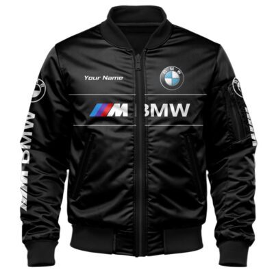 BMW M Bomber Jacket For Car-Racing Fans LBB1176 1 BMW M Bomber Jacket For Car Racing Fans LBB1176 1