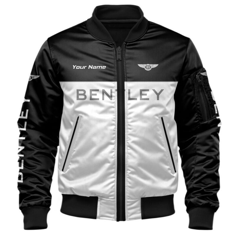 Bentley Bomber Jacket For Car Racing Fans LBB1019 1