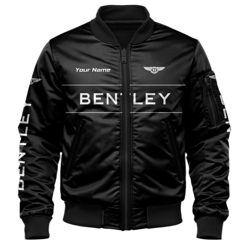Bentley Bomber Jacket For Car Racing Fans LBB1208 1
