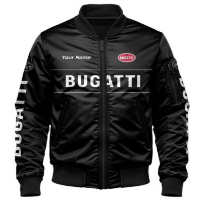 Bugatti Bomber Jacket For Car-Racing Fans LBB1218 1 Bugatti Bomber Jacket For Car Racing Fans LBB1218 1