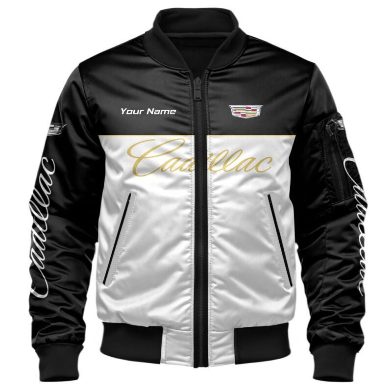 Cadillac Bomber Jacket For Car Racing Fans LBB1039 1