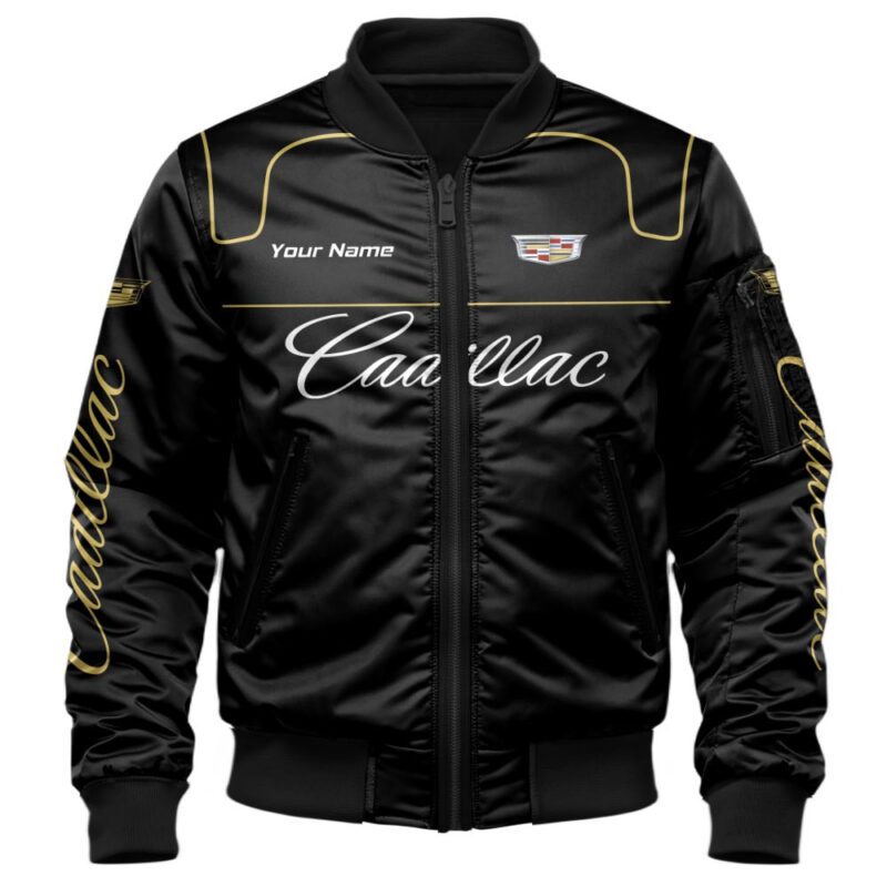 Cadillac Bomber Jacket For Car Racing Fans LBB1150 1