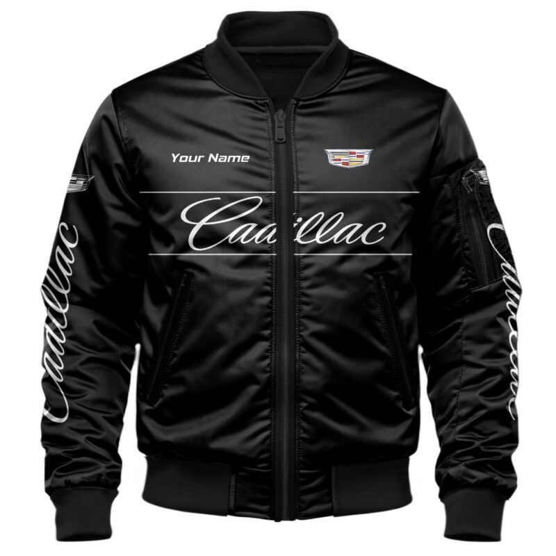 Cadillac Bomber Jacket For Car Racing Fans LBB1219 1