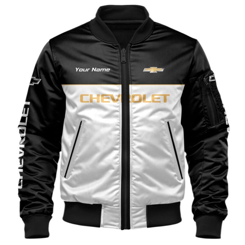 Chevrolet Bomber Jacket For Car Racing Fans LBB1014 1