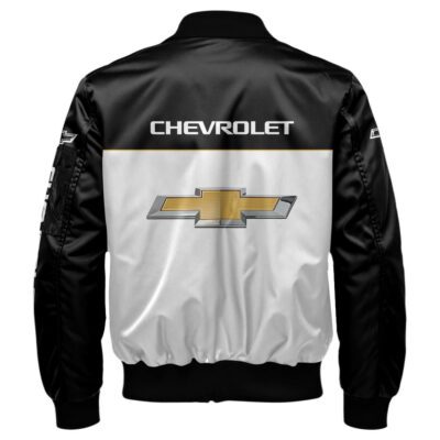Chevrolet Bomber Jacket For Car-Racing Fans LBB1014 2 Chevrolet Bomber Jacket For Car Racing Fans LBB1014 2